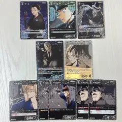 名探偵コナンカード 哀色の宿命 黒の組織 キール ジン ベルモット ウォッカ