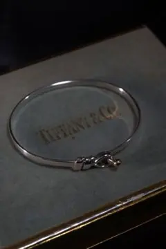 廃盤！old tiffany フック&アイ 925 750 ブレスレットk18 - メルカリ