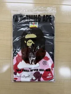 A BATHING APE BAPE Tシャツ XL 広島限定 黒 ピンクカモ