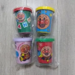 アンパンマン プラスチックコップ 4個セット アサヒ飲料のサムネイル