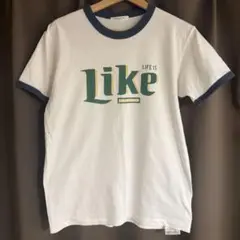 ロゴ　ラグランTシャツのサムネイル