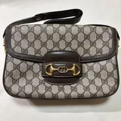 GUCCI グッチ 129699 ホースビット ワンショルダー ハンドバック