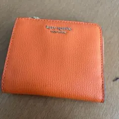 ケイトスペードオレンジ　　財布　美品❤️