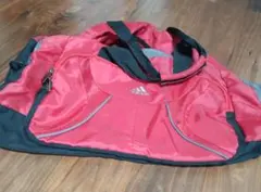 adidas 赤 スポーツ、ボストンバッグ