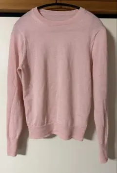 無印良品　レディース　洗えるウールハイゲージ　クルーネックセーター