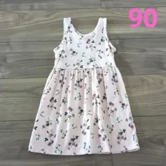 【新品】H&M 花柄ワンピース 90サイズ