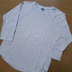 【古着】Good On ベースボール ラグラン7分袖カットソー ピンク L