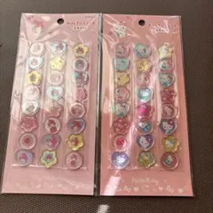 【新品】おはじきふうシール　ハローキティ　マイメロディ サンスター　正規品