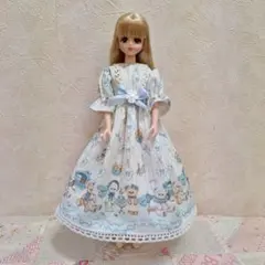 ドール服…No.659~ジェニーちゃんサイズのワンピース