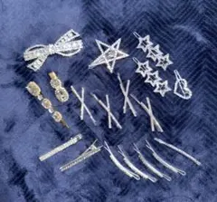 B*n様 クリスタル装飾 ヘアピン 18個セット