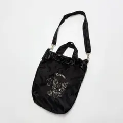 【サンリオ】クロミ フリル付き トートバッグ ショルダー紐付きのサムネイル