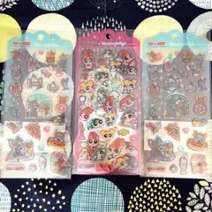 【正規品】カミオジャパン ドロップジェリーシール トム＆ジェリー パワパフ