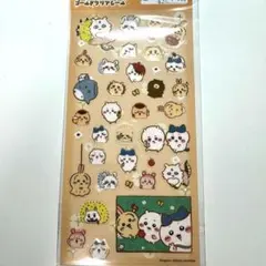 ちいかわ ゴールドクリアシール