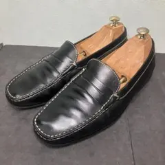 TOD’S トッズ　ローファー　ドライビングシューズ　レザー　ブラック　メンズのサムネイル