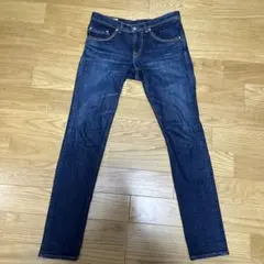 D.M.G. 日本製 ダークブルーデニム スリムフィット