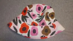 【新品未使用タグ付】 ユニクロ　マリメッコ　UVカットバケットハット　ピンク