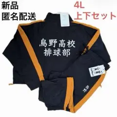 新品　ハイキュー ジャージ 上下セット 4L 烏野　アベイル　しまむら　パジャマ