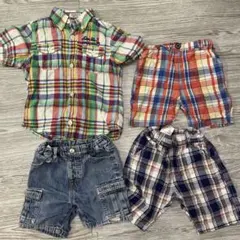 MIKI HOUSE ４点セット　90cm こども服　ミキハウス