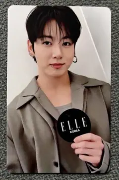 ジョングク　グク　JUNGKOOK BTS　ELLE トレカ　カード　防弾少年団