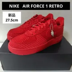 新品 NIKE AIR FORCE 1 RETRO 赤 ハート バレンタインのサムネイル