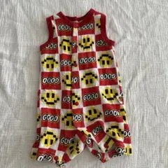 スマイリーフェイスロンパース