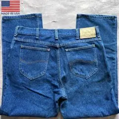 Lee 200 8989 ストレート アメリカ製 インディゴ ブルー 90's