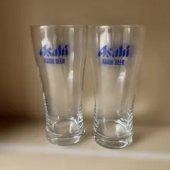 【未使用品】アサヒビールグラス　2個セット