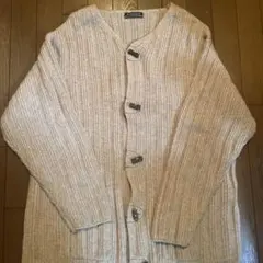 NICOLE CLUB for men カーディガン　ベージュ