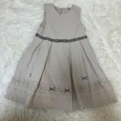 アプレレクール　セレモニーフォーマル　ワンピース　レース　リボン　フレア