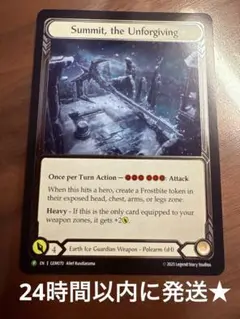 Summit, the Unforgiving プロモ CF 未使用 FaB