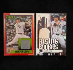 topps jackson jobe jace jung　レリック　ジャージのサムネイル