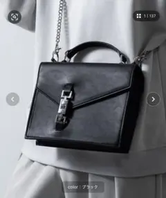 【CLEL】3way チェーンショルダーバッグ