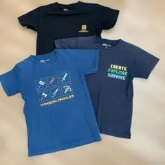 UNIQLO マインクラフト Tシャツ 3枚セットのサムネイル