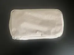 無印良品リンクルナイロン　大きく開くポーチ　ピンク