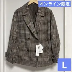 最終価格《新品》mysa closet田中里奈チェック柄 テーラードジャケットL