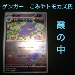 霞の中のゲンガー　 モンスターボールミラーのサムネイル
