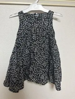 【RIO】花柄ノースリーブワンピース 90cmのサムネイル