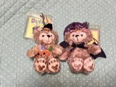 ディズニー　ダッフィー シェリーメイ ストラップ セット 2016 ハロウィン