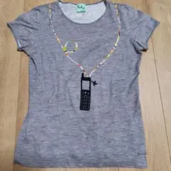 Paul Smith 半袖Tシャツ 携帯電話プリント グレーのサムネイル