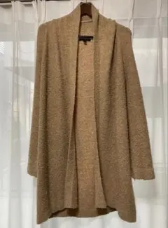 Banana Republic ボアロングカーディガン ベージュ S 羽織り