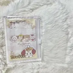 Mikko トレカケース 推し 缶バッジケース 缶バッジカバー ポーチ スフレ