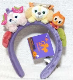 【香港ディズニー限定】ハロウィン　リーナベル　クッキーアン　カチューシャ