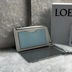 ✨未使用級✨LOEWE アナグラム フラグメントケース カードケース レザー