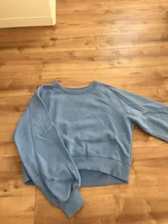 GU ブルー スウェット トレーナー