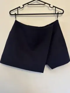 ZARA ネイビー タイトスカート ラップデザイン Sサイズ