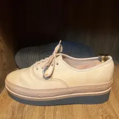 カスタムスニーカー(VANS オーセンティック　ヌメ革モデル)