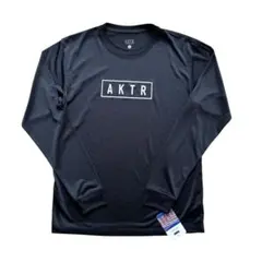 AKTR ブラック ロングスリーブ Tシャツ Sサイズ