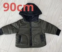 【新品】コムサイズム　フード付き　コート　アウター　90 中綿コート