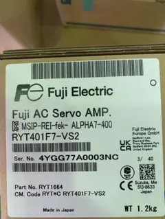 Fuji Electric サーボアンプ RYT401F7-VS2 未開封品