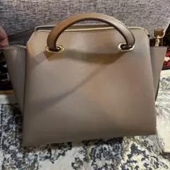 2way ハンドバッグ ショルダーバッグ ポーチ付き